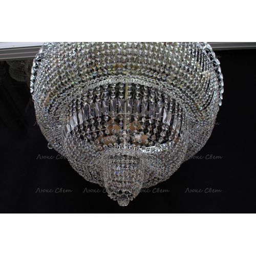Люстра Водопад 800 мм в Сочи Гусь Хрустальный