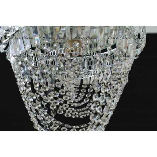 Люстра Катерина Водоворот 1 лампа в Сочи Гусь Хрустальный