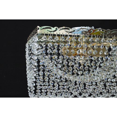 Люстра Квадрат Ракушка 2 в Сочи Гусь Хрустальный