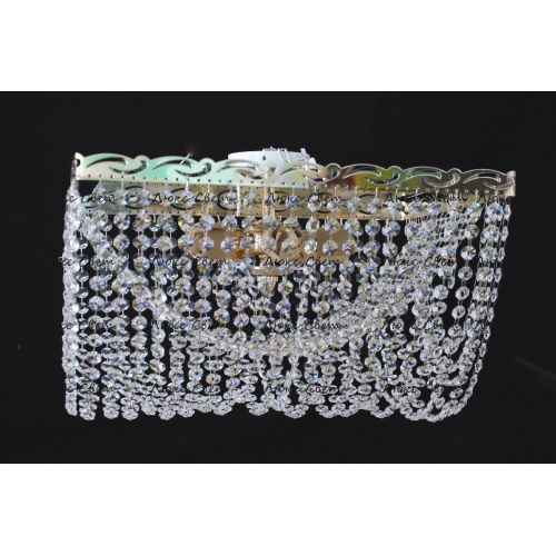 Люстра Квадрат Ракушка 2 в Сочи Гусь Хрустальный