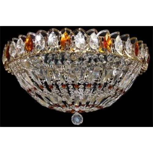 Люстра Водоворот Купол 2 цветная в Сочи Гусь Хрустальный