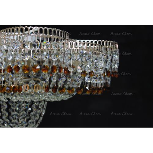 Люстра Лотос чайная в Сочи Гусь Хрустальный