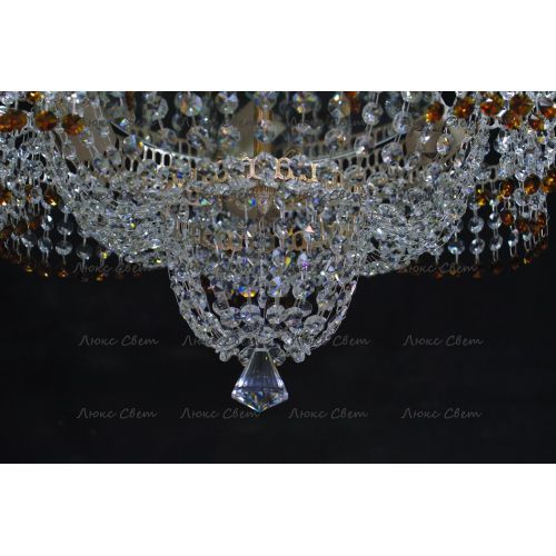 Люстра Лотос чайная в Сочи Гусь Хрустальный