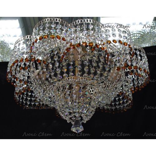 Люстра Лотос чайная в Сочи Гусь Хрустальный