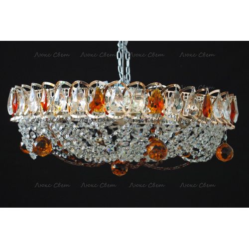 Люстра Водоворот Роза чайная в Сочи Гусь Хрустальный