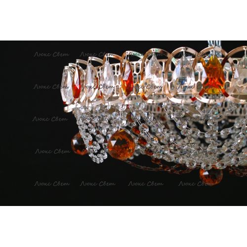 Люстра Водоворот Роза чайная в Сочи Гусь Хрустальный