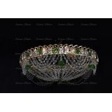 Люстра Водоворот роза зеленая в Сочи