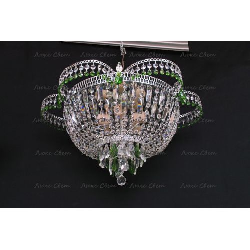 Люстра Ромашка цветная в Сочи Гусь Хрустальный