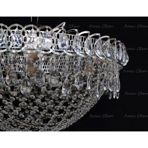 Люстра Водоворот Сетка в Сочи Гусь Хрустальный