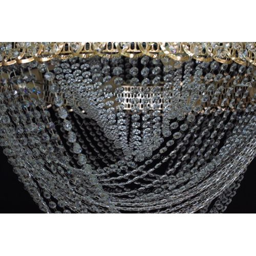 Люстра Фантазия Водоворот в Сочи Гусь Хрустальный