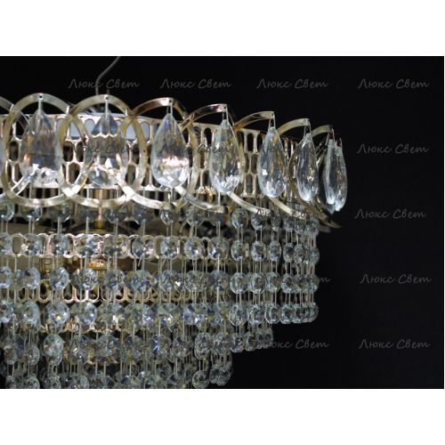 Люстра Катерина пирамида обтикон в Сочи Гусь Хрустальный