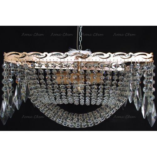 Люстра Квадрат Перо в Сочи Гусь Хрустальный