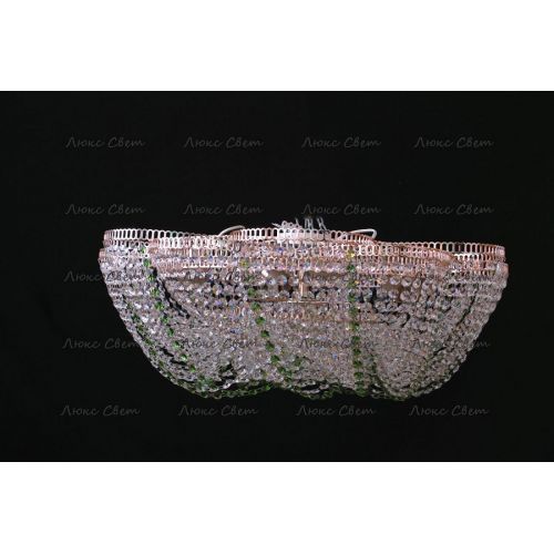 Люстра Лотос  Елена цветная № 1 в Сочи Гусь Хрустальный