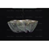 Люстра Лотос Елена сиреневая в Сочи