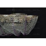 Люстра Лотос Елена сиреневая в Сочи