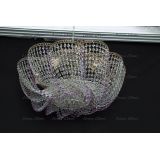 Люстра Лотос Елена сиреневая в Сочи