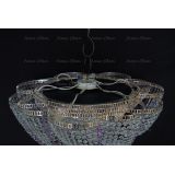 Люстра Лотос Елена сиреневая в Сочи