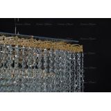 Люстра Квадрат гамма дубик длинная в Сочи