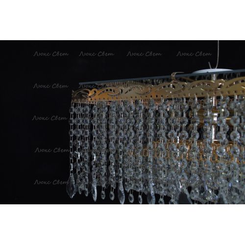 Люстра Квадрат гамма дубик длинная в Сочи Гусь Хрустальный