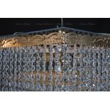 Люстра Квадрат гамма дубик длинная в Сочи