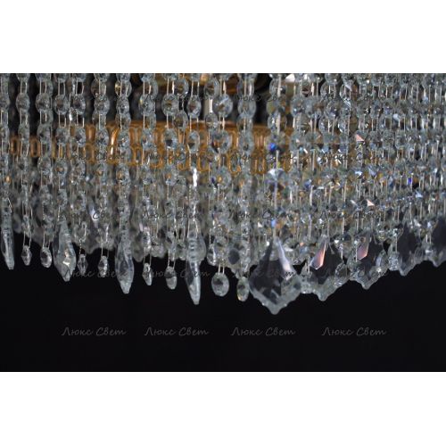 Люстра Квадрат гамма дубик длинная в Сочи Гусь Хрустальный