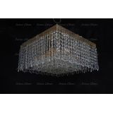 Люстра Квадрат гамма дубик длинная в Сочи