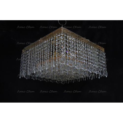 Люстра Квадрат гамма дубик длинная в Сочи Гусь Хрустальный