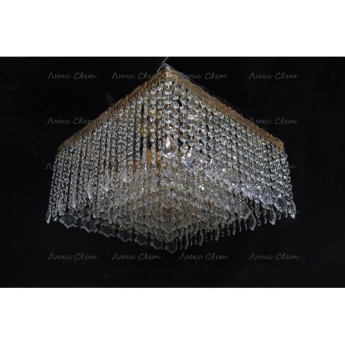 Люстра Квадрат гамма дубик длинная в Сочи Гусь Хрустальный