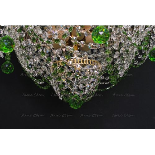 Люстра Ромашка Аленка цветная в Сочи Гусь Хрустальный