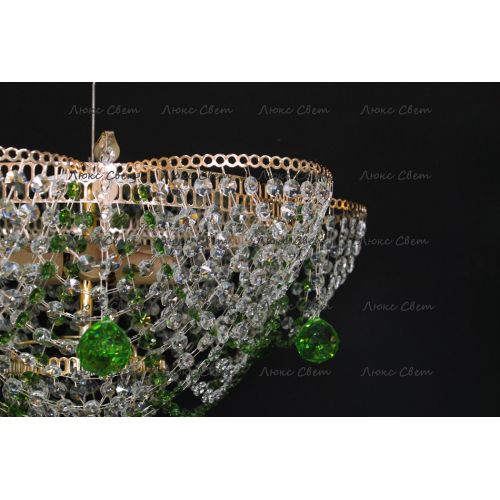 Люстра Ромашка Аленка цветная в Сочи Гусь Хрустальный