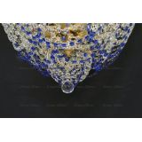 Люстра Водопад Роза синяя в Сочи