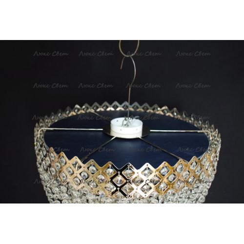 Люстра Водопад корона № 3 в Сочи Гусь Хрустальный