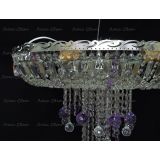 Люстра Анжелика 1 шар 40 мм фиолетовая в Сочи