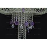 Люстра Анжелика 1 шар 40 мм фиолетовая в Сочи