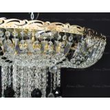 Люстра Анжелика 1 шар 40 мм черная в Сочи Люстра Анжелика 1 шар 40 мм черная в Сочи