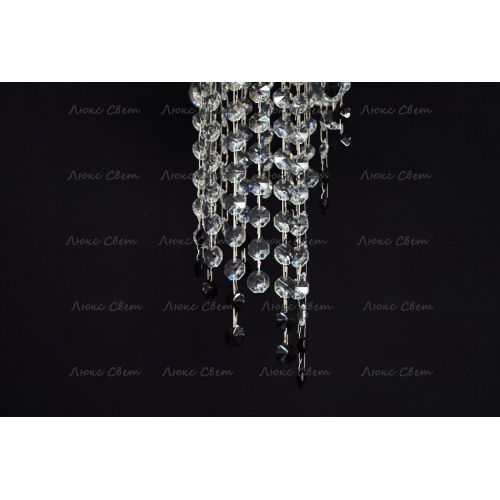 Люстра Анжелика 1 шар 40 мм черная в Сочи Гусь Хрустальный