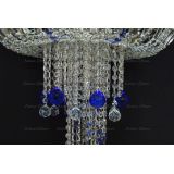 Люстра Анжелика 1 шар 40 синяя в Сочи Люстра Анжелика 1 шар 40 синяя в Сочи