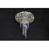 Люстра Анжелика 1 шар 40 синяя в Сочи Люстра Анжелика 1 шар 40 синяя в Сочи