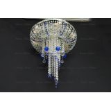 Люстра Анжелика 1 шар 40 синяя в Сочи Люстра Анжелика 1 шар 40 синяя в Сочи