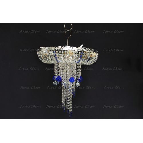 Люстра Анжелика 1 шар 40 синяя в Сочи Люстра Анжелика 1 шар 40 синяя в Сочи