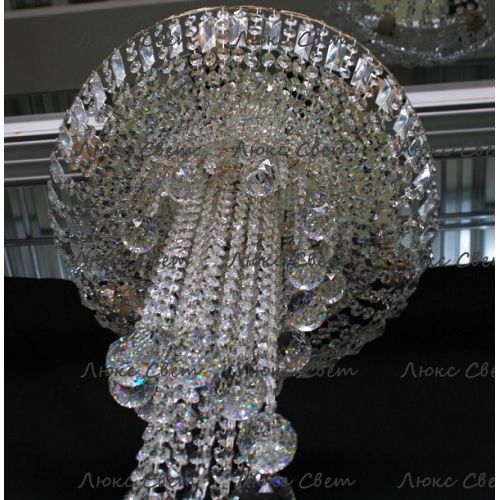 Люстра Анжелика №2 шар 40 в Сочи Гусь Хрустальный