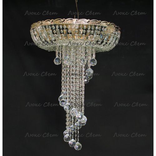 Люстра Анжелика №2 шар 40 в Сочи Гусь Хрустальный