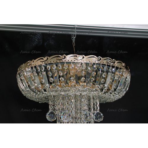 Люстра Анжелика №2 шар 40 в Сочи Гусь Хрустальный