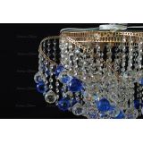 Люстра Космос шар 40 мм синяя в Сочи