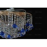 Люстра Космос шар 40 мм синяя в Сочи