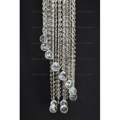 Люстра Водопад длинный в Сочи Гусь Хрустальный