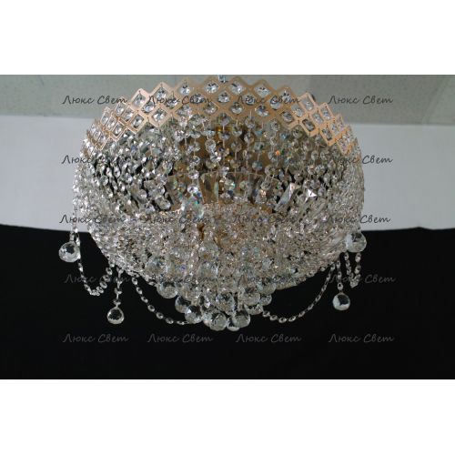 Люстра Корона №1 - 5 ламп  в Сочи Гусь Хрустальный