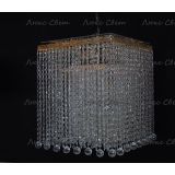 Люстра Квадрат гамма 53 см шар 30 мм в Сочи Люстра Квадрат гамма 53 см шар 30 мм в Сочи