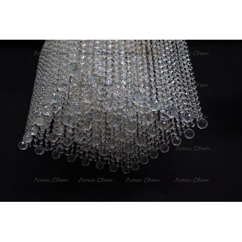 Люстра Квадрат гамма 53 см шар 30 мм  в Сочи Гусь Хрустальный