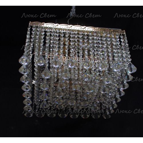 Люстра Квадрат гамма конус 40 мм длинная в Сочи Гусь Хрустальный